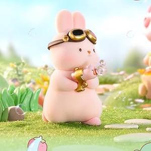 Momo Bunby Rabbit Strawberry Town Series Blind Box Figures 1PC Random Collection Blind Bags Cute Birthday Gifts