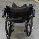 Foldable Lightweight Wheelchair with Handbrakes, Adult Transport Wheelchair, Weighs Only 30 lbs, Flip Up & Height Adjust Armrest (22" Rear Wheel)