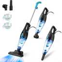 Corded Vacuum Cleaner, 4in1 Vacuum Cleaners for Home 15Kpa Power Suction Lightweight Corded Stick Vacuum with HEPA Filter Converts to Small Handheld Vacuum for Home, Pet Hair, Carpet, Hard Floors