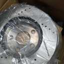 Betthand Brakes and Rotors Fit for [w/Third Row Seating] 06-18 Toyota RAV4 | L4 V6 Japan Built [2.4/2.5L for Third Row Seating, 3.5L for ALL] 11.65''+11.06'' Geomet Rotors and Ceramic Pads