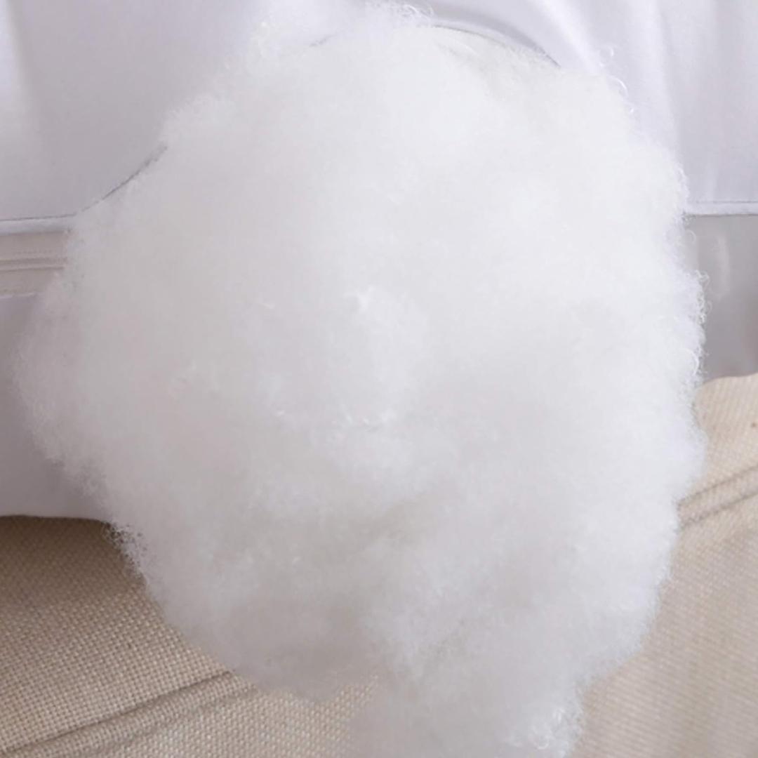 2.2 LB / 35.3 Ounce Premium Polyester Fiber Fill, Stuffing for Stuffed Animals, Pillows, Quilts, Paddings, Pouf, Fiberfill, Stuffing, Machine Washable, White