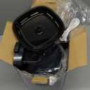 Automatic Cat Feeder and Water Dispenser Set, 5L/20 Cups Timed Cat Dry Food Dispenser, 2L Cats Water Fountain for Drinking with Filter, 10s Meal Call, 20 Portions 6 Meals Per Day (Black)