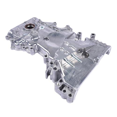 GELUOXI Timing Chain Oil Pump Cover Replacement for Kia Soul Forte Forte5 Hyundai Tucson 2.0L 2014-2019 21350-2E350 21350-2E330
