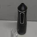 Water Dental Flosser Cordless, KUSKER 500ML Portable Oral Irrigator for Teeth, 5 Modes and 4 Jet Tips, IPX7 Waterproof, Rechargeable for 30-Days Use, Home, Travel, Braces(Black) (1 Count (Pack of 1))