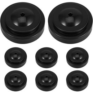 Operitacx Flag Pole Stand Base Indoor Table Top Flag Holder for Office Conference Desk Display Small Plastic Flagpole Base 8 Pack