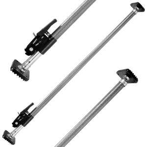 Keeper - Extended Ratcheting Cargo Bar 3 Pack - Adjustable 44 to 74 Inches, Secure Storage for SUVs, Full Sized Trucks, and Trunks