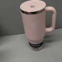 Hydro Flask Travel Tumbler with Handle, Lid and Straw - Insulated Stainless Steel in 40 Oz Trillium