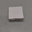 Pertinel Cabinet Cam Lock Keyed Alike, 1-1/8'' (Length) Cylinder Fits on 7/8'' Max Panel Thickness, Secure File Drawer Mailbox RV Storage Replacement Set, Chrome-Finish Zinc Alloy (1-1/8 Inch 2Pcs)