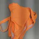 Blooming Jelly Women's High Waisted Bikini Sets High Cut Bathing Suits Two Piece Sporty Cut Out Swimsuits (Orange)