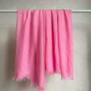 Premium Cotton Scarf Shawl Wrap - Beach Essentials for Women, Ideal Vacation Essentials Shawl Wraps for Women (Pink)