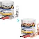 haisstronica 10pcs 4 AWG - 5/16" (M8) Tinned Copper Battery Lugs+10pcs 4 AWG - 1/4" (M6) Battery Cable Lugs+20pcs 3:1 Adhesive Heat Shrink Tubing