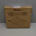 Kitsure Silverware Organizer - Expandable Bamboo Kitchen Drawer Organizer for Cooking Utensils and Cutlery, Sturdy & Thickened Kitchen Organizers and Storage Solution, Large, Natural