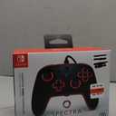 PowerA Enhanced Nintendo Switch Controller Wired - Spectra, 8 Colors LED Wired Pro Controller for Switch, Programmable Gaming Buttons, Detachable 10ft USB Cable, 3.5mm headphone jack, Officially Licensed by Nintendo