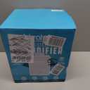 Livatro Stainless Steel Humidifier, 3L Warm Mist Humidifier, Easy Clean with Warm Steam Humidifier, Healthy Air Mist Humidifiers for Bedroom Living Room, with Sleep Mode and Auto-off Setting