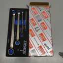 DISEN Upgraded 4-Piece E-Torx Wrench Set, Double Box End Wrench Set, CR-V Steel, Including E6*E8, E10*E12, E14*E18 and E20*E24