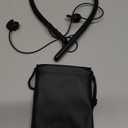 Hmusic HS88 Sleep Earbuds for Side Sleepers  Ultra-Thin Silicone Neckband Headphones, 30dB Noise Isolation, 12H Battery Life with Sleep Timer, Secure Fit for Yoga, Travel, Audiobooks & Meditation (Black)