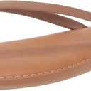 Amazon Essentials Women's Thong Sandal (9.5 Wide, Dark Brown)