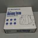 Westinghouse Heated Throw Blanket, Electric Blanket Throw with 6 Heating Levels and 2-10 Hours Time Settings, Flannel to Sherpa Super Cozy Heated Blanket Machine Washable, 50x60 inch, Beige