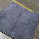 1.3" Thick Baby Floor Play Mat 50x50, Basic Padded Foam Mat for Tummy Time Crawling, Non Slip Cushioned for Babies Toddlers Infants Kids (Dark Grey)