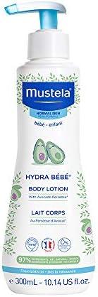Mustela Hydra Bebe Body Lotion - Daily Moisturizing Baby Lotion with Natural Avocado, Jojoba & Sunflower Oil – Various Sizes