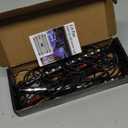 LivTee Accent Interior Car Lights, Smart Car Interior Lights with App Control, RGB LED Lights with Music Mode and DIY Mode, 2 Lines Design LED Lights for Cars with Charger, Car Accessories for Women (USB)