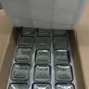 WERTIOO Hot Sauce Bottles 18-Pack 8.5oz Glass Bottles with Caps - Square Hot Sauce Containers for Homemade Chili Oil, Vinegar, BBQ - Empty for Liquid Storage & Gifting