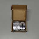 KIHOGEM 4Pcs Magnetic Towel Hook Holder, Super Strong Magnet Kitchen Towel Hanger for Refrigerator, Stainless Steel Dish Rag Holder for Fridge RV Garage (Sliver)