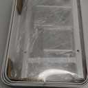 ALVOROG 3 Tier Rolling Cart with DIY Pegboards Metal Utility Cart with Wheels Handles Baskets Hooks, Storage Cart for Office Kitchen Bathroom(White)