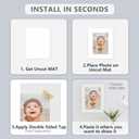 25 Pack Backing Boards Only - 9x12 Uncut White Mats Matboards, Acid Free & White Core Backerboards, Ideal for Photos/Pictures/Prints/Frames/Arts