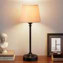 Cordless Table Lamp Rechargeable Bronze - 1 Pack Brass 4000mAH Battery Operated Lamp for Decor, 3000K Stepless Dimming Touch Control Wireless Lamp for Bedroom, Dining Table, Counter, Living Room
