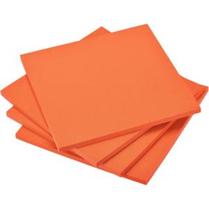 uxcell Orange EVA Foam Sheets 10 x 10 Inch 10mm Thickness for Crafts DIY Projects, 4 Pcs