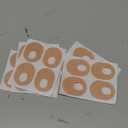 WILLBOND 48 Pack Callus Pads Soft 1/4" Thick Oval Shape Corn Pads 1/8" Felt Callus Cushions Adhesive Corn Protectors for Men Women Feet Toes Pain Relief(Nude, 1/8 Inch)