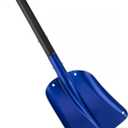 Outdoor Equipment Aluminum Sport Utility Shovel 3 Piece Collapsible Design Perfect Snow Shovel for Car Camping and Other Outdoor Activities Matte Blue