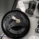 Fanbulous 60 Inch Ceiling Fans with Lights and Remote, Black Modern Plug in Ceiling Fan with 6 Speeds,Bright LED Light,Reversible Quiet DC Motor for Bedroom,Living Room