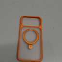 TORRAS for iPhone 17 Pro Max Case with Stand, Camera Control Button, Fit for MagSafe, Military Grade Protection, Translucent Slim Soft Edge Case for iPhone 17 Pro Max 6.9", Orange