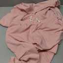 Imily Bela Kids Girls Sweatsuit Lounge sets Crewneck Sweatshirt Casual Drawstring Sweatpants with Pocket M