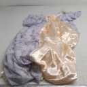 LTAKK Regency Dress Women Regency Costume Empire Waist Tea Party Victorian Gown with Sash and Corsage (Large, Pink)