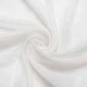 Ivory Chiffon Fabric by The Yard 59" Wide,10 Yards Continuous