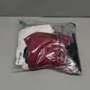 Jeyiour 6 Pcs Halloween Pop Singer Costume Furry Scrunchies Tie up Shirt Pleated Skirt Cardigan Sweater Top high Sock (Medium)