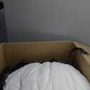 Bedsure Comforter Duvet Insert - Quilted Comforters King Size, All Season Duvet, Down Alternative Bedding, with 8 Tabs, Gifts for Women/Men, White, King 90 x 102 Inches