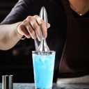 Cabilock Manual Stainless Steel Citrus Reamer Juicer Handheld Lemon Orange Fruit Press Squeezer Kitchen Tool for Fresh Juice Extraction