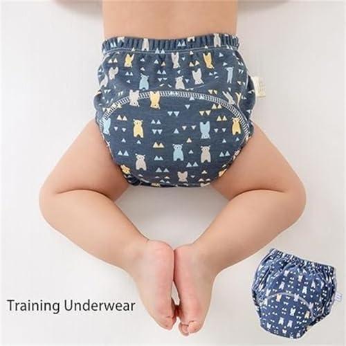 Potty Training Underwear for Boys Girls(6Packs, Boy, M)