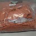 Bedsure Cotton Duvet Cover King - 100% Cotton Waffle Weave Burnt Orange Duvet Cover King Size, GentleSoft™ and Breathable Bedding Set for All Season, 3 Pieces, 104"x90"