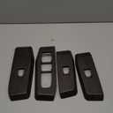 Heutamo Inner Door Handle Bowl Cover Trim Compatible with Toyota Land Cruiser Prado 250 J250 LC250 2024 2025 2026, Piano Black Interior Accessories 4Pcs (Oak Wood Pattern)