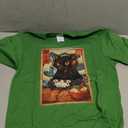 Kawaii Gamer Cat Funny Retro Japanese Cat Ramen Gaming T-Shirt, M