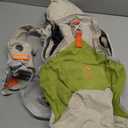 15L Small Hiking Backpack for Men Women Foldable Packable Back Pack Ultralight Hiking Daypack for Travel Camping Outdoor, Beige Green