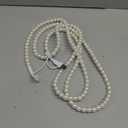 4 in 1 USB C Cable 6FT 2M Beaded Multi Charging Cable [MFi Certified] Pearl iPhone Charger Cord USB A/Type C to Type C/iPhone Multi Fast Charger Cable for iPhone 17 16 15 14 Pro Max for Galaxy S25 S24 (White Round Beaded)