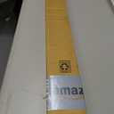 DEZ FURNISHINGS Cordless 1" Light Filtering Pleated Shade, Fabric, 38"W x 64"H, Silver Gray