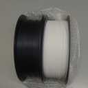Creality 2kg Black & White PLA 1.75mm Filament Bundle for 3D Printing with No-Tangling Strong Bonding and Overhang Performance, Accuracy +/- 0.02mm