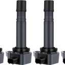 ECCPP Set of 4 Ignition Coils Pack for Civic for Honda L4 1.8L 2006-2011 Replacement for UF582 C1580 5C16371788393 RNAA01 IC662